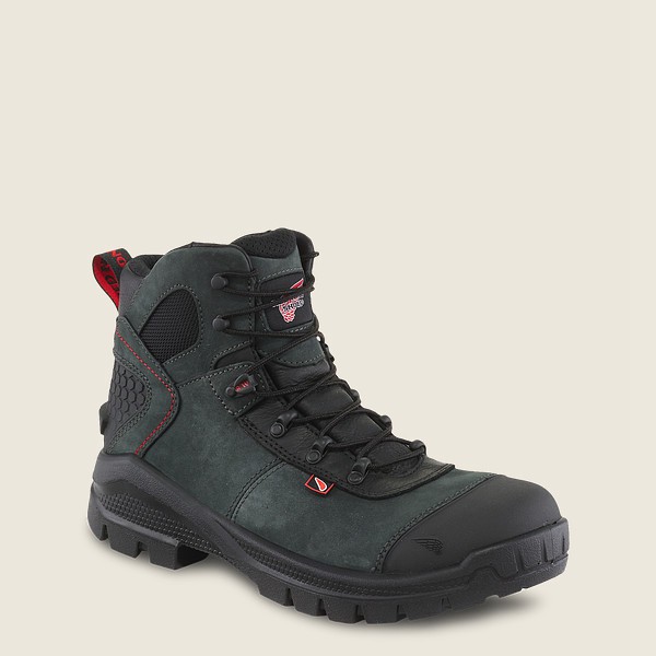 Red Wing Safety Boots Navy/Black - Red Wing Mens Crv™ - 6-inch Toe - MQLUK-3570